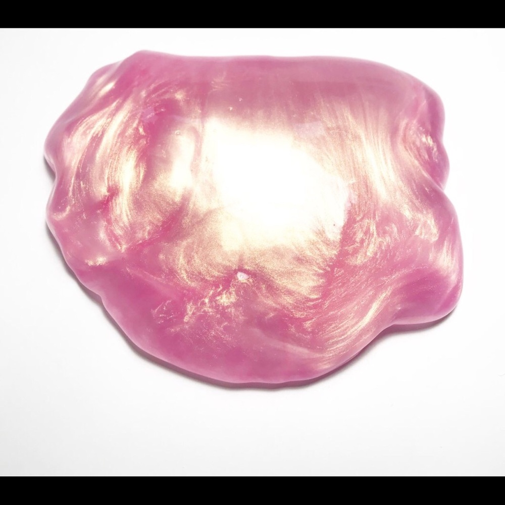 Pink italics